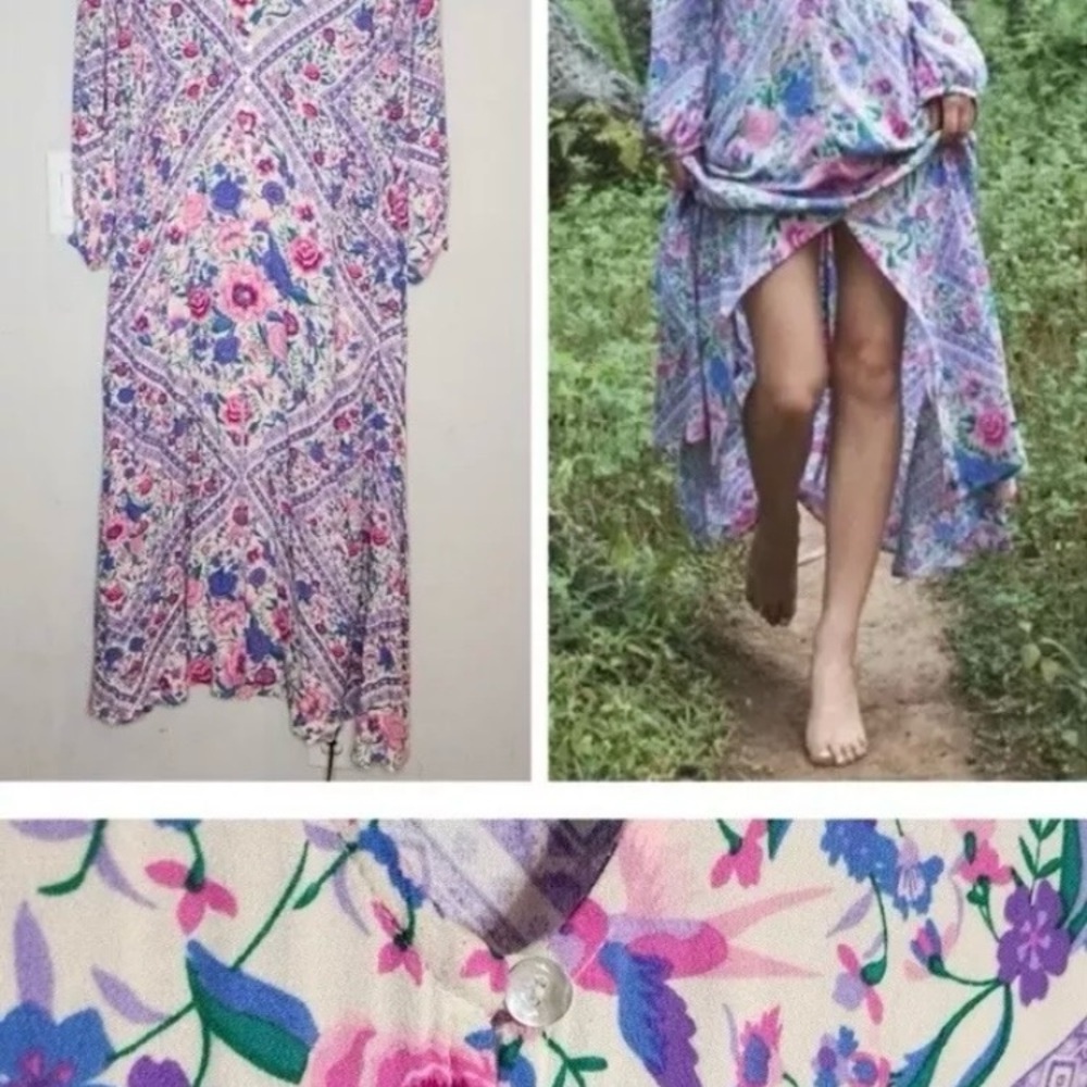 Spell Mary Kate UT Babushka Gown, Size Medium - Picture 3 of 9